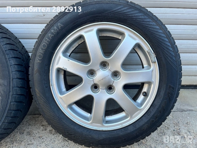 Джанти субару 5x100 15”, снимка 5 - Гуми и джанти - 54296070