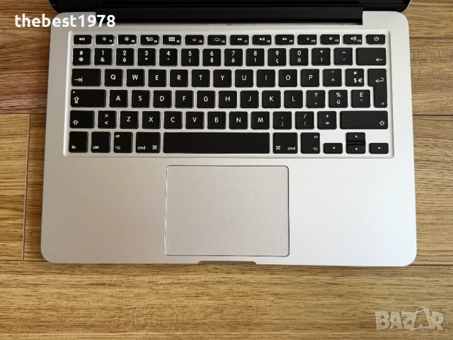 MacBook Pro 13 Retina`Core i5-5257U/8GB RAM/256GB SSD/Бат 10ч/89% Здраве, снимка 3 - Лаптопи за работа - 54932989
