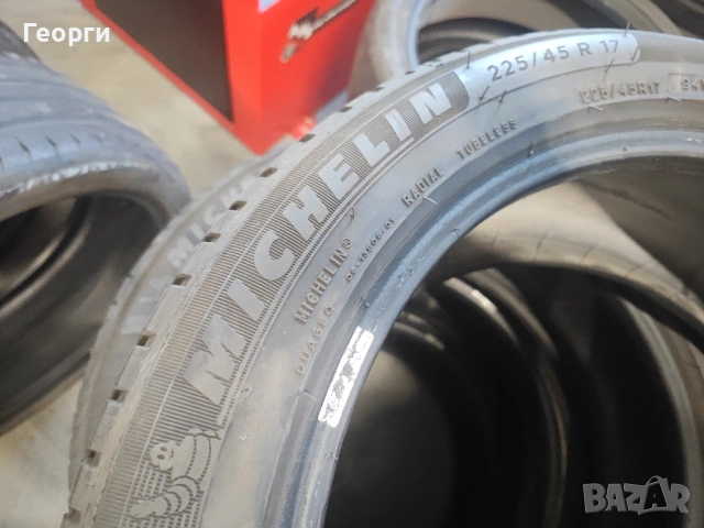 4бр. летни гуми 225/45/17 Michelin, снимка 5 - Гуми и джанти - 54717666