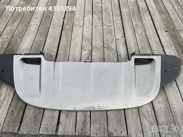 спойлер предна броня порше кайен porche cayenne 2010-2014 год, снимка 4 - Части - 55674296
