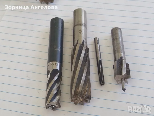 Комплект употребявани професионални HSS фрези и дискови фрези за метал – немско производство, снимка 7 - Диамантени и режещи инструменти - 55562355