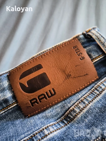 Мъжки дънки G-Star Raw Regular Tapered номер 31, снимка 3 - Дънки - 55185971