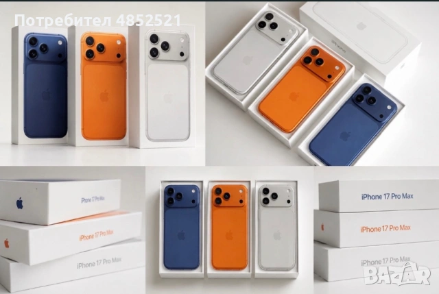 Apple iPhone 17 Pro Max 256GB - Cosmic Orange / Deep Blue / Silver!, снимка 3 - Apple iPhone - 54862741