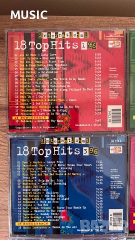 18 TOP HITS, снимка 3 - CD дискове - 54188667