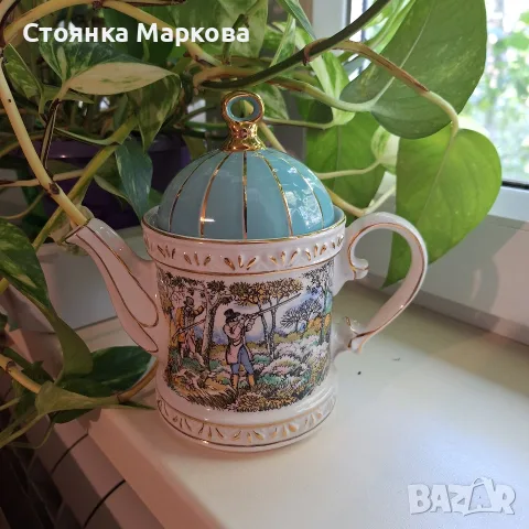 Колекционерски чайник от Англия-SADLER, снимка 5 - Декорация за дома - 55584784