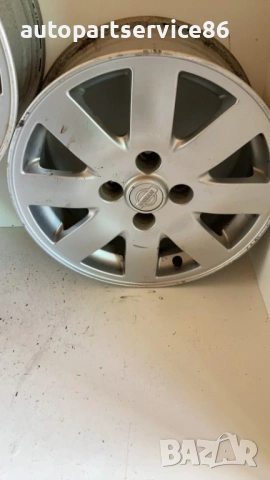 Алуминиев джанта 7x16 за Nissan ET45 9F510 , снимка 2 - Части - 54369044