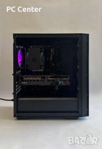 Геймърски компютър AMD Ryzen 7 5700X, ASUS TUF RX 6800XT, 32GB ram, снимка 2 - Геймърски - 55186269