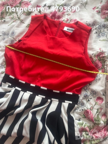 Рокля MOSHINO с мики маус, снимка 6 - Рокли - 54164946