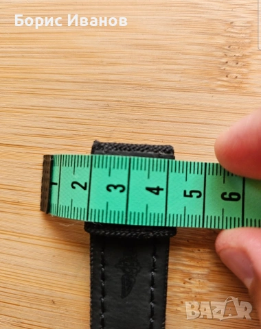 Breitling Canvas Antharacite 22mm каишка (модел 103W), снимка 9 - Каишки за часовници - 54966934