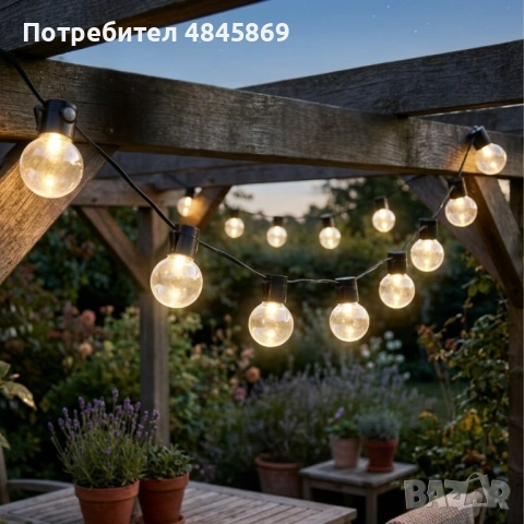 Соларен LED гирлянд