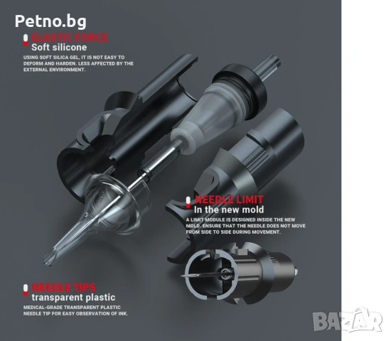 ECLIPSE (150 ml): перфктното черно мастило за татуировки, снимка 4 - Други - 54117656