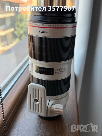 Canon 70-200 f2.8 L IS III USM, снимка 7 - Обективи и филтри - 55600527