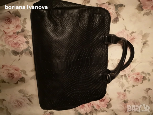 longhamp кожа, снимка 4 - Чанти - 54388211