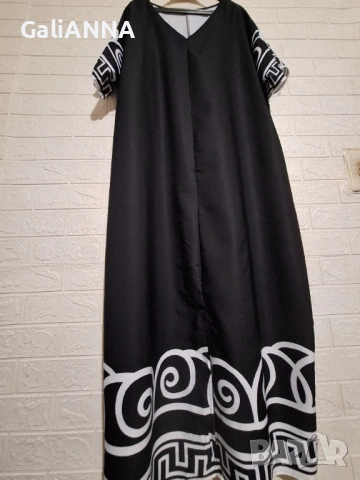 НОВА ДЪЛГА ЕФЕКТНА РОКЛЯ 3XL-4XL