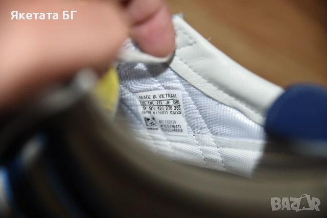 Adidas Gazelle Vintage ‘Dentist Chair’ Paul Gascoigne Limited размер 42 2/3, снимка 10 - Маратонки - 54455751