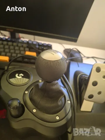 Logitech g923 волан с педали, снимка 3 - Аксесоари - 55325401