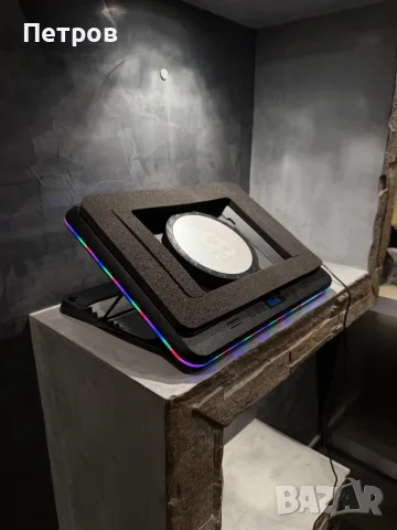 КАТО НОВА Охлаждаща поставка KLIM Turbofrost MAX | RGB | 3000 RPM