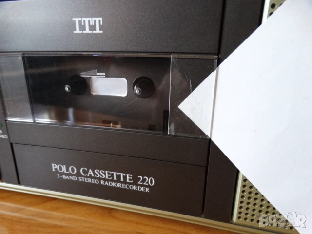 ITT Polo Cassette 220 ..., снимка 18 - Радиокасетофони, транзистори - 54719030