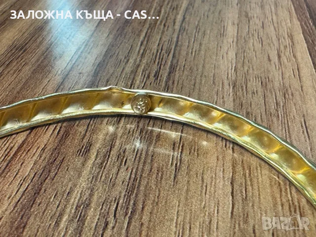 Златна гривна 14 карата – 4.50 г – Отлично състояние, снимка 2 - Гривни - 55392265