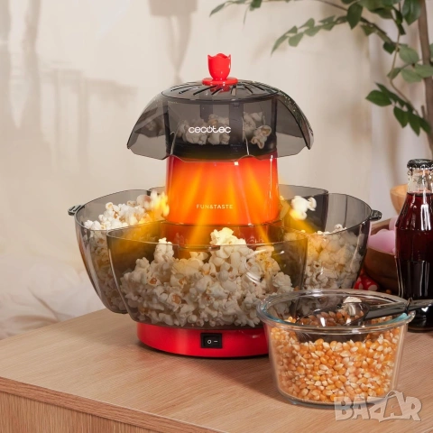 Машина за пуканки Cecotec Fun&Taste P'Corn Easy с мощност 1200 W, снимка 3 - Други - 55138426