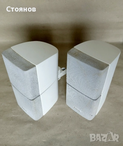 Чифт оригинални бели колонки BOSE Double Cube, снимка 4 - Тонколони - 54725587