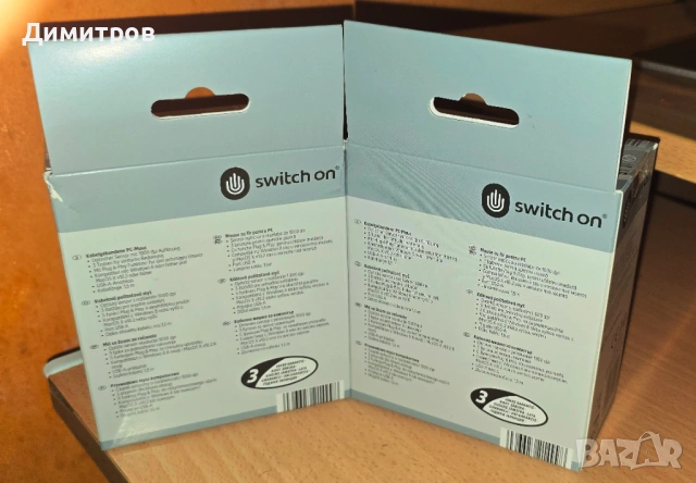Кабелна мишка switch on, снимка 2 - Клавиатури и мишки - 54930479
