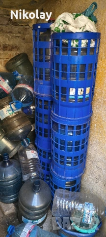 Бутилки за вода, джибри 19 л в кош