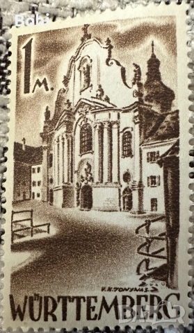Немски колекционерски лот пощенски марки 1947-48г, снимка 5 - Филателия - 55526316