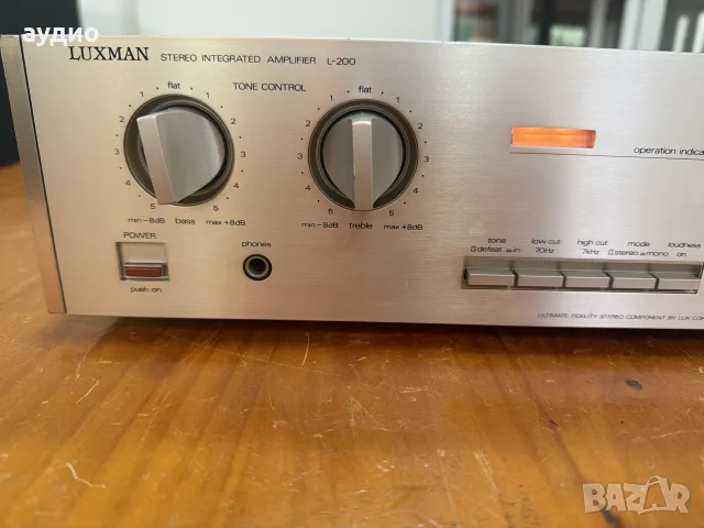 LUXMAN L-200 AMPLIFIER, снимка 2 - Ресийвъри, усилватели, смесителни пултове - 55678683