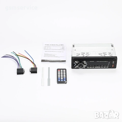 Авто MP3 Bluetooth плеър CarLive 1807BT, App control, 2 x USB, AUX, SD, BT, Дис. управление, снимка 7 - Аксесоари и консумативи - 54719043