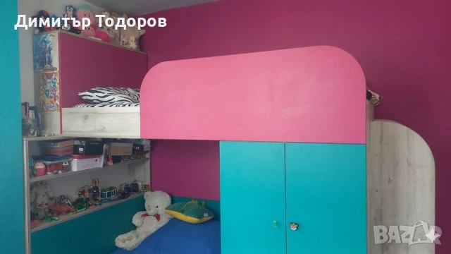 Двуетажни легла, снимка 2 - Мебели за детската стая - 54441254