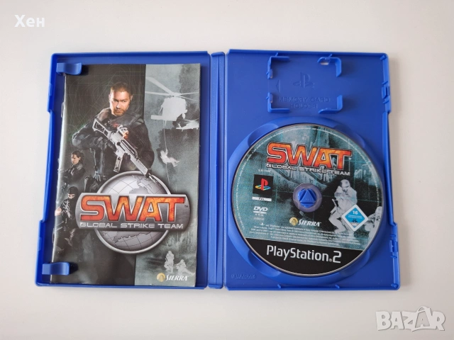 SWAT: Global Strike Team PS2 Playstation 2, снимка 3 - Игри за PlayStation - 55182160
