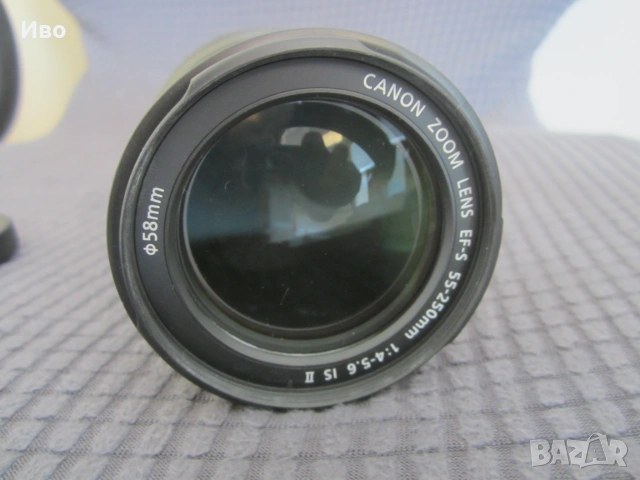 Обектив Canon EF-S 55-250mm 1.4-5.6 IS II, снимка 5 - Обективи и филтри - 55206392