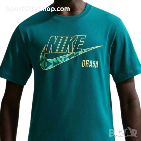 Мъжка тениска Nike Brazil Football IQ2257-381, снимка 2 - Тениски - 54777776