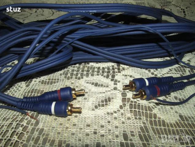 Аудио кабел RCA (чинч), 5м. с remote проводник, снимка 3 - Ресийвъри, усилватели, смесителни пултове - 55563968