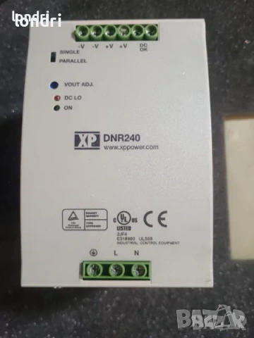 Професионално индустриално захранване XP Power DNR240 – за DIN шина
