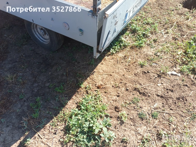 Туристическо Ремарке 650КГ с регистрация, снимка 2 - Ремаркета - 55228266