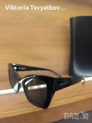 Слънчеви очила Saint Laurent 552/001 дамски, снимка 2 - Слънчеви и диоптрични очила - 55248719
