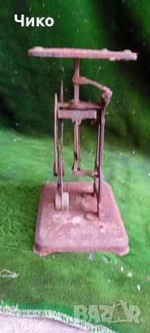 Старо оригинално пощенско кантарче , снимка 8 - Антикварни и старинни предмети - 54113433