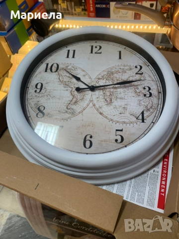 Стенен Часовник 38,5 см. / Ретро часовник за стена