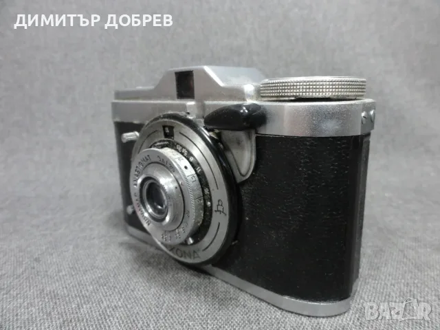 СТАР РЕТРО ГДР DDR ФОТОАПАРАТ ZEISS IKON TAXONA, снимка 3 - Антикварни и старинни предмети - 55446886