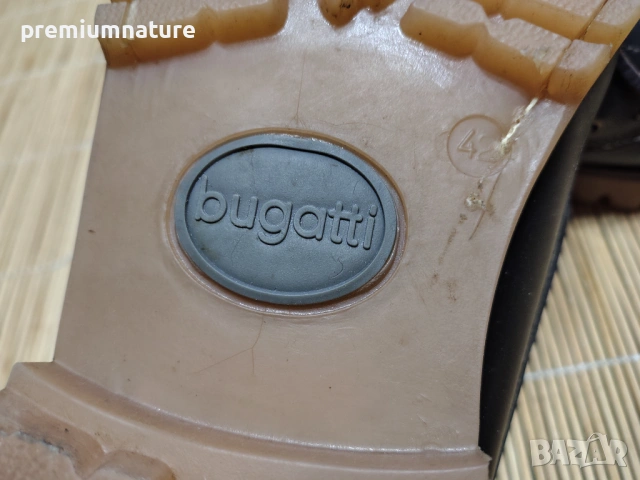 Bugatti / обувки тип мокасини от естествена кожа 🟢 в наличност, снимка 8 - Ежедневни обувки - 54874697
