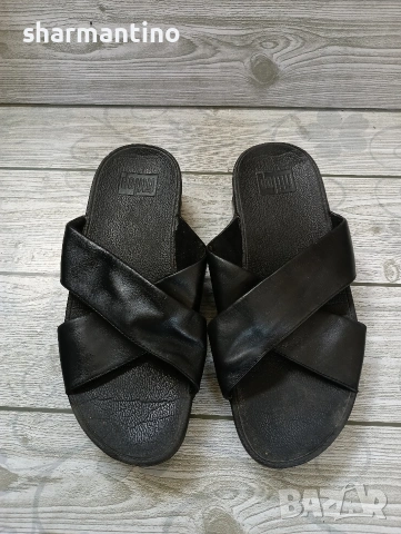 Fit Flop N 38 кожени чехли, снимка 2 - Чехли - 54861850