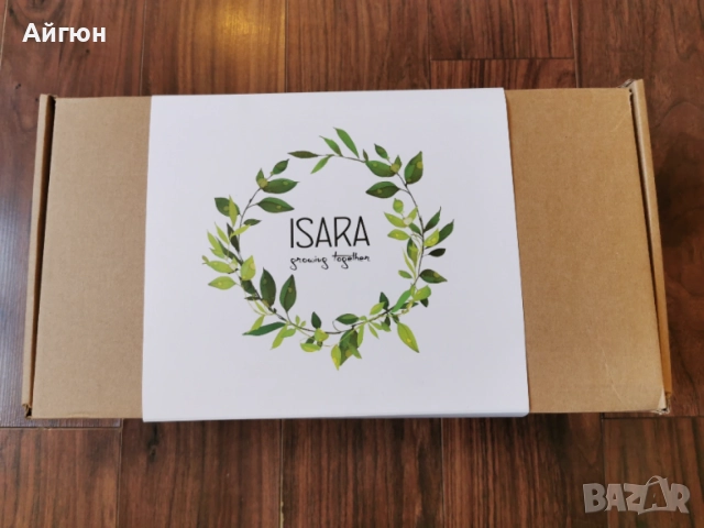 Ергономична раница ISARA ELITE ЛЕН  /Evergreen Linen/, снимка 2 - Кенгура и ранички - 54822307