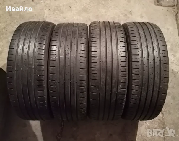 Продавам 4 броя Летни Гуми 195.55.16 на 1 сезон дот 2021 Контентал 