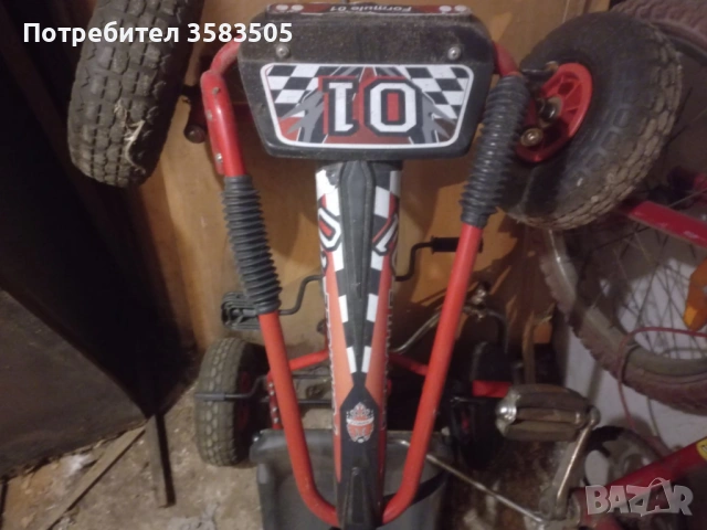 Детска количка-картинг F1