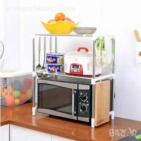 Етажерка с три рафтове, снимка 4 - Етажерки - 55339073