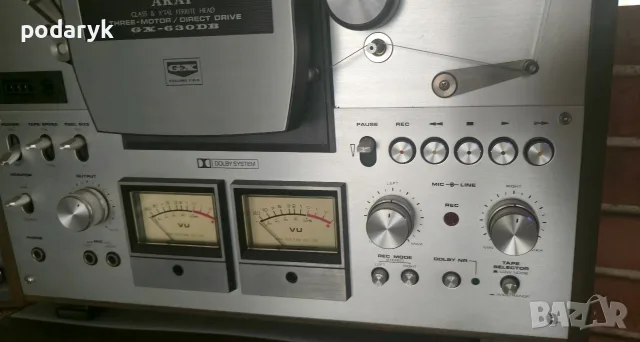 AKAI GX-630DB – Collector's Grade | Professionally Restored in Germany | Full Recap | Documents, снимка 3 - Декове - 55545637