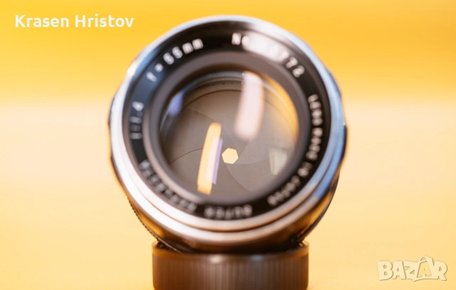 Super Reflecta 55mm f/1.4 (резба M42), снимка 3 - Обективи и филтри - 54016127