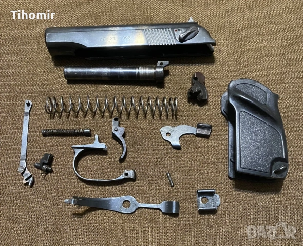 Затворен блок, цев, пружина и други части за пистолет макаров